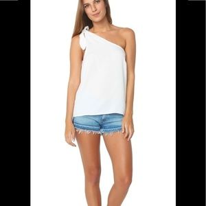 Splendid one shoulder top